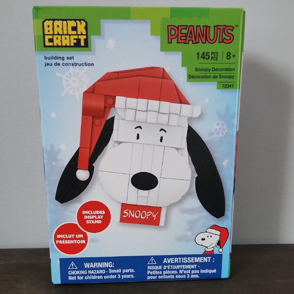 Brick Craft Snoopy Santa